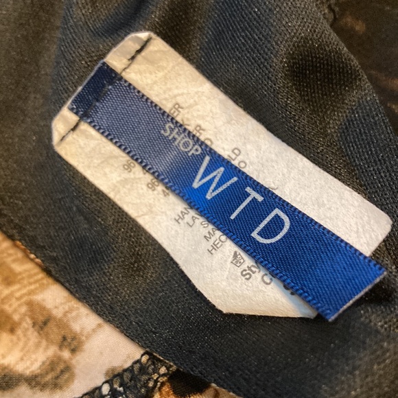 Gorgeous WTD open back safari blouse size S - Picture 7 of 8